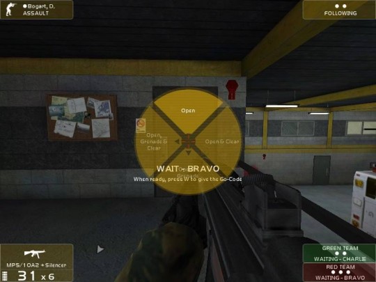 Akció közben adható parancsok Akció közben adható parancsok