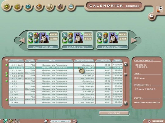 Horse Racing Manager