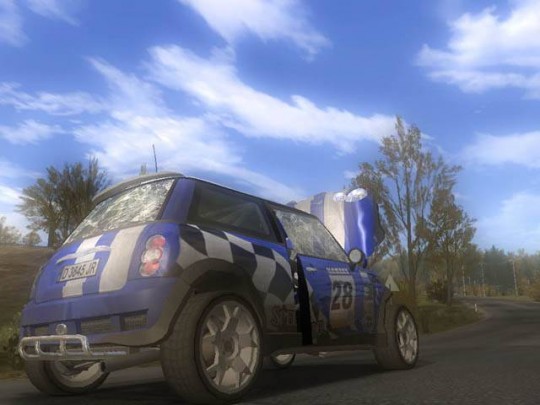 Xpand Rally fizikai modellezés
