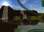 Látványelemnek bekerültek a vízesések. - RollerCoaster Tycoon 3: Soaked!