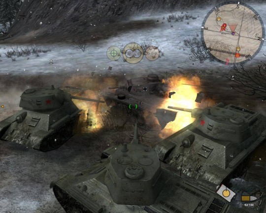 Harckocsik összecsapása: realizmus a köbön. Harckocsik összecsapása: realizmus a köbön.