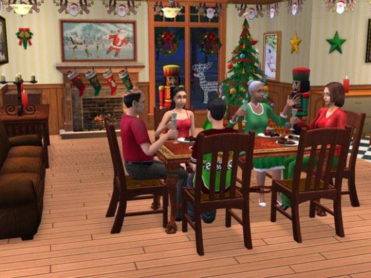 The Sims 2 Karácsonyi Csomag
