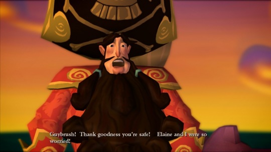 LeChuck kicsit megváltozott ténykedésünk hatására. Most kénytelenek vagyunk megbízni benne. LeChuck kicsit megváltozott ténykedésünk hatására. Most kénytelenek vagyunk megbízni benne.