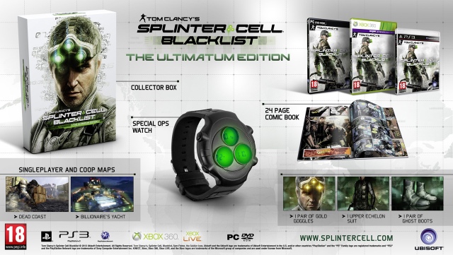 Splinter Cell: Blacklist - íme az európai gyűjtői kiadások