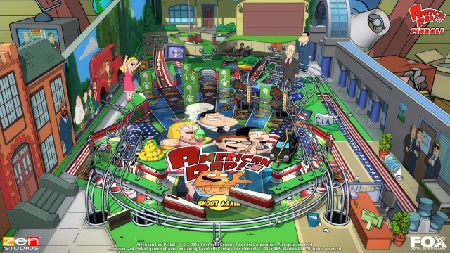 American Dad! flipperasztal is lesz a Zen Studiostól