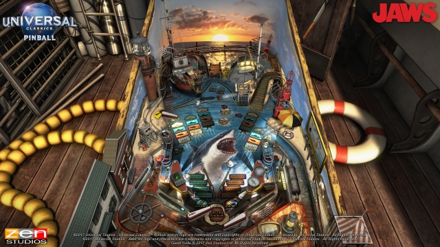 Ilyen lesz A cápa flipperasztal a Pinball FX3-ban