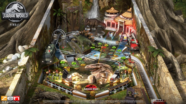 Három Jurassic Park asztalt kap a Pinball FX3