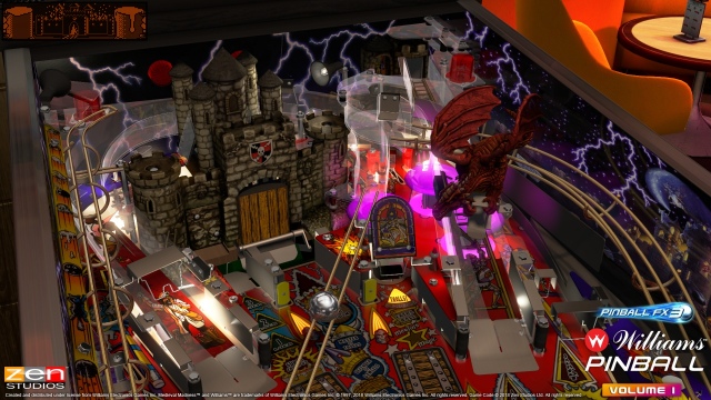 Felújított asztalok is járnak a Pinball FX3 Williams Pinball Volume 1-hoz