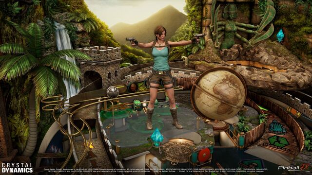 Tomb Raider Pinball teszt – Lara begolyózott