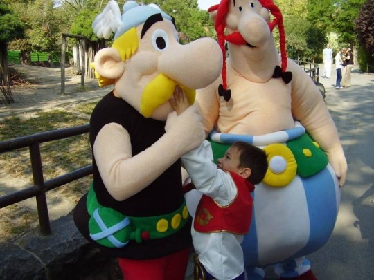 Hazánkba érkezett Asterix és Obelix
