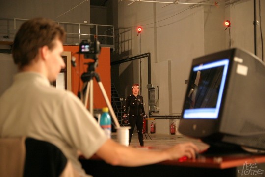Motion capture felvételen jártunk
