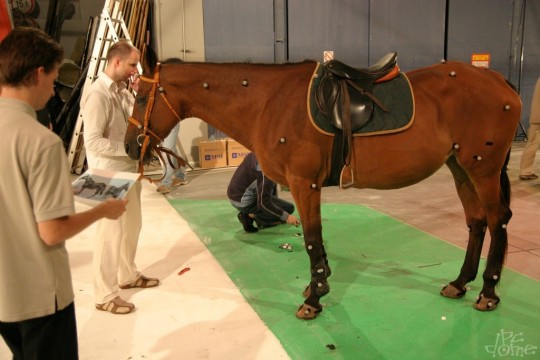 Motion capture felvételen jártunk