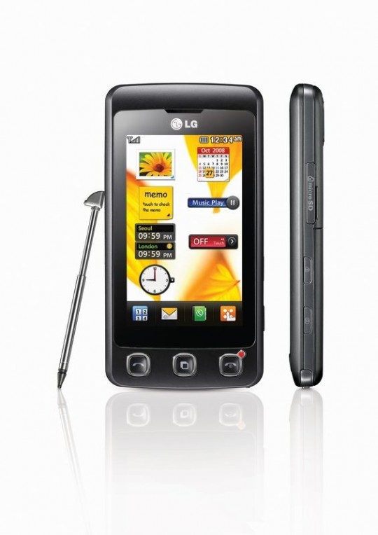 Bejelentették az LG KP500-at