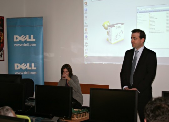 DELL gépek a Mesharray oktatótermében