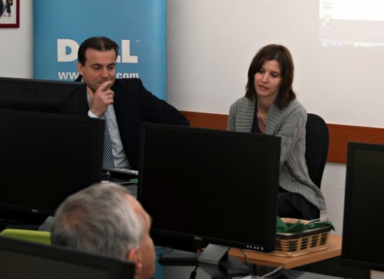 DELL gépek a Mesharray oktatótermében
