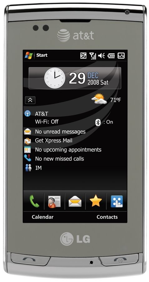 LG mobilok a CES 2009-en