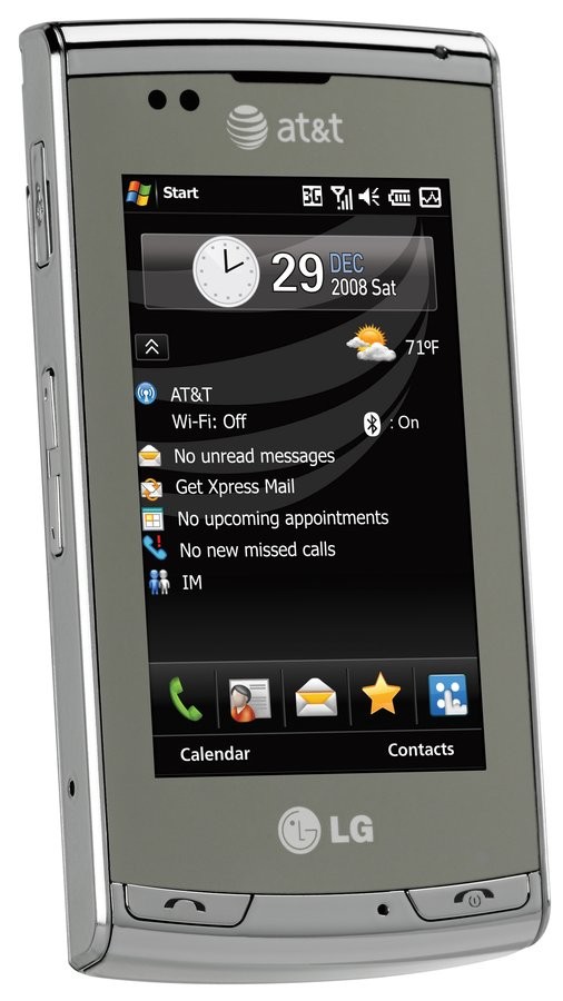 LG mobilok a CES 2009-en