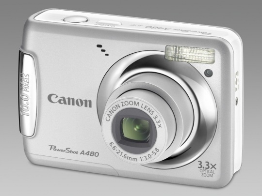 Elődjénél 25%-kal kisebb a Canon PowerShot A480
