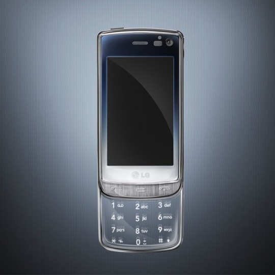 Áttetsző mobiltelefon az LG-től