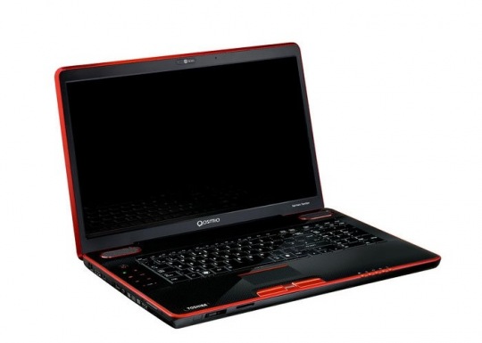 Toshiba Qosmio X500: új gamer notebook-erőmű