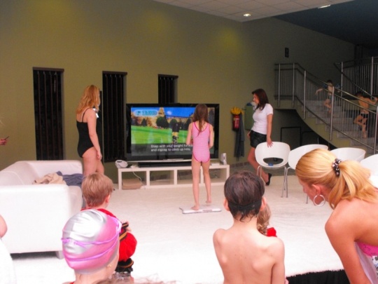 Wii Fit az Aquaworldben