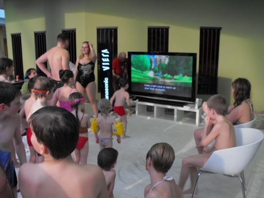 Wii Fit az Aquaworldben