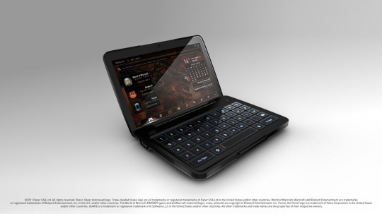 Razer Switchblade: mobil játékgép tervét mutatták be