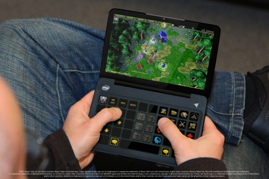 Razer Switchblade: mobil játékgép tervét mutatták be
