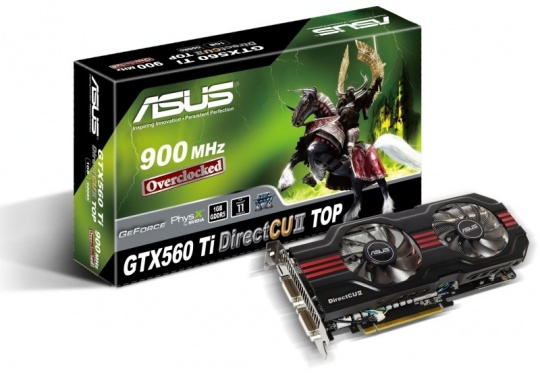 ASUS GTX 560 Ti DirectCU II ASUS GTX 560 Ti DirectCU II