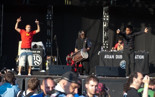 Asian Dub Foundation - Fotó: Sziget/Somay M rk Asian Dub Foundation - Fotó: Sziget/Somay M rk