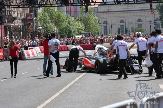 Budapesten járt Jenson Button - fotógaléria