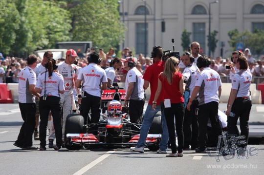 Budapesten járt Jenson Button - fotógaléria