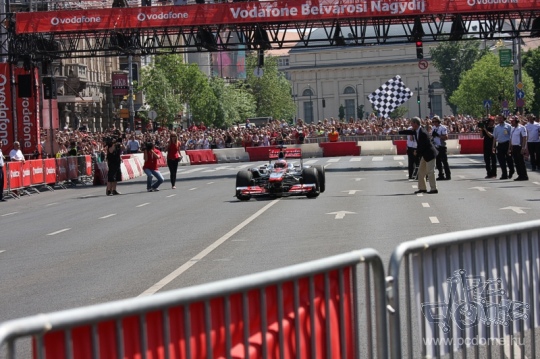 Budapesten járt Jenson Button - fotógaléria