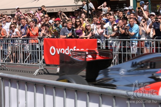 Budapesten járt Jenson Button - fotógaléria