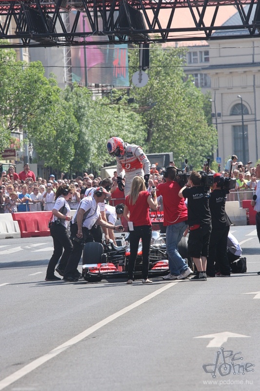 Budapesten járt Jenson Button - fotógaléria
