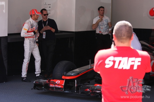 Budapesten járt Jenson Button - fotógaléria