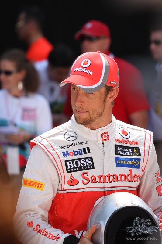 Budapesten járt Jenson Button - fotógaléria