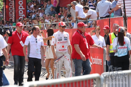 Budapesten járt Jenson Button - fotógaléria