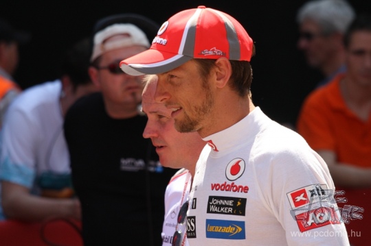 Budapesten járt Jenson Button - fotógaléria