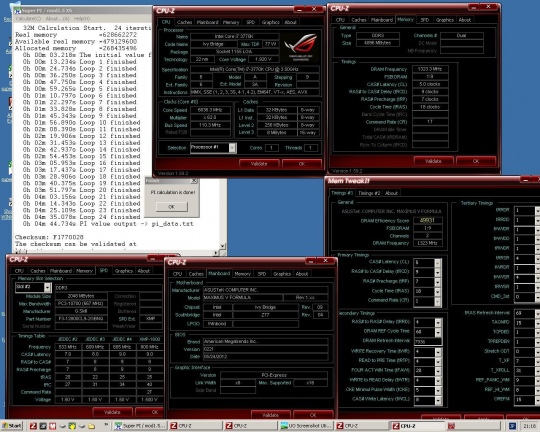 Túlpörgetési rekordok ASUS ROG Maximus V Formula alaplappal