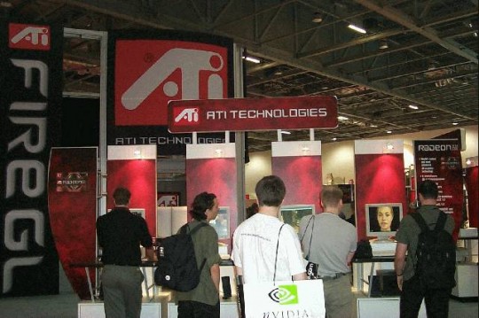Az ATI standja Az ATI standja