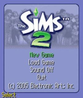 The Sims 2 mobiltelefon játék