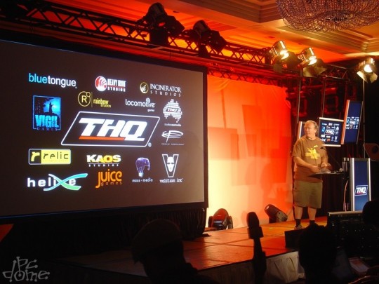 E3 2007 THQ sajtótájékoztató