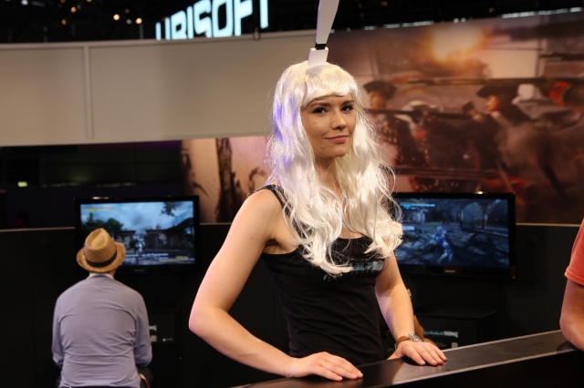 gamescom 2012 fotógaléria - booth babe-ek