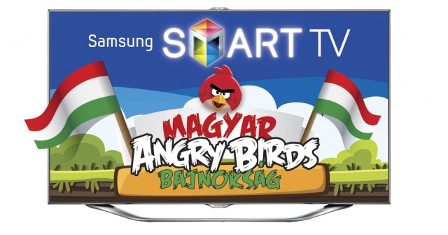 Smart TV-s Angry Birds bajnokságot indít a Samsung