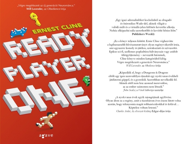 A hónap közepén jelenik meg Ernest Cline Ready Player One című regénye