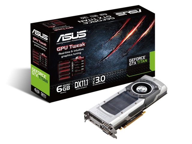 ASUS GeForce GTX Titan videokártya csak megszállottaknak