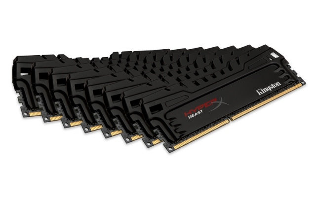 Kingston HyperX Beast és black memóriák fekete nyákon