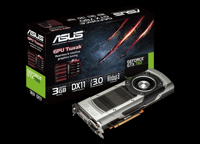 Megérkezett az ASUS GeForce GTX 780-as kártyája
