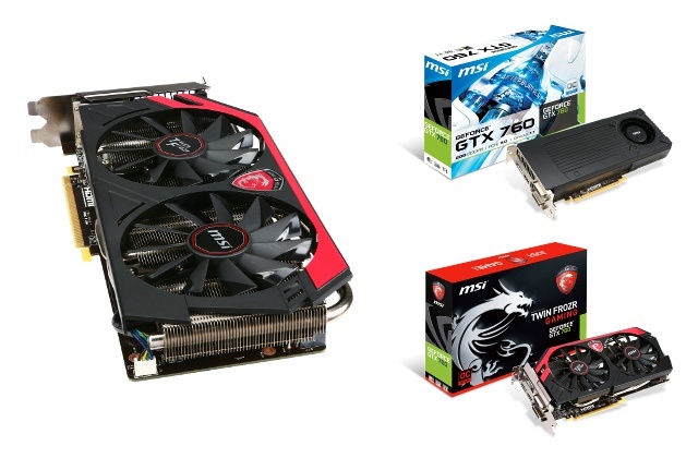 Kétféle GeForce GTX 760 kártya érkezik az MSI-tól